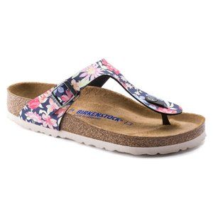 Gizeh Soft Footbed - Supernatural Flowers Navy - 39